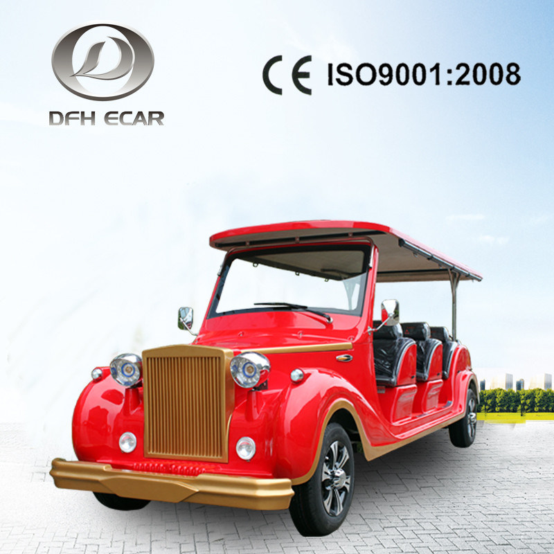 8 Seaters Electric Vintage Cart Golf Cart Golf Buggy Classic Van