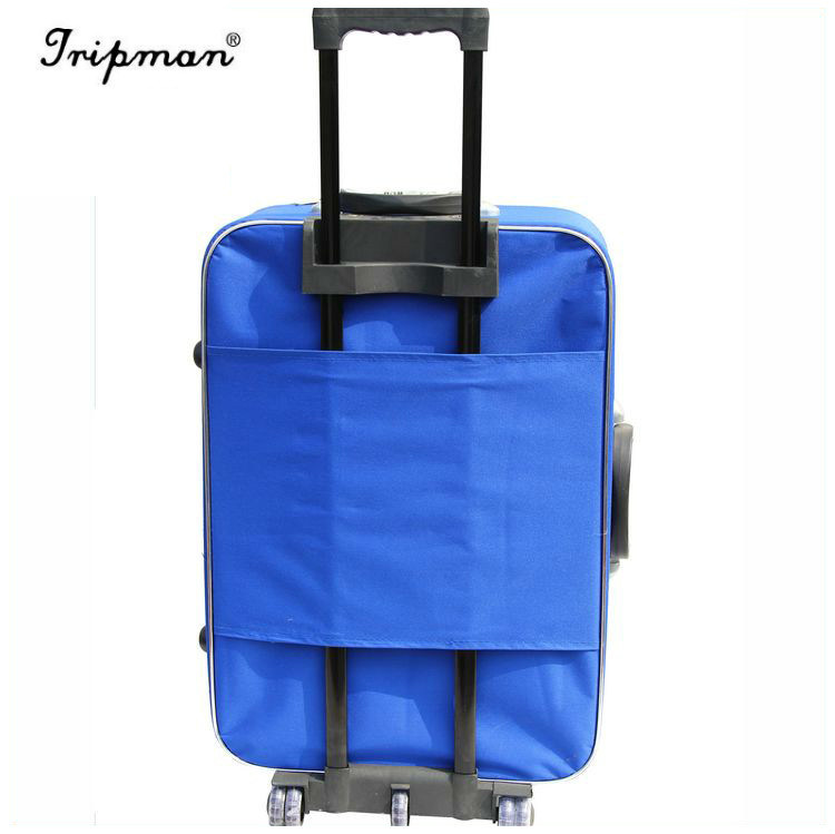 New Stock Trolley Bags Soft Flight Case Build-in Wheel Bag