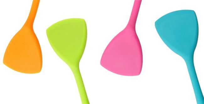 Food Grade Kitchenware Non- Stick Heat- Resistant Silicone Turner