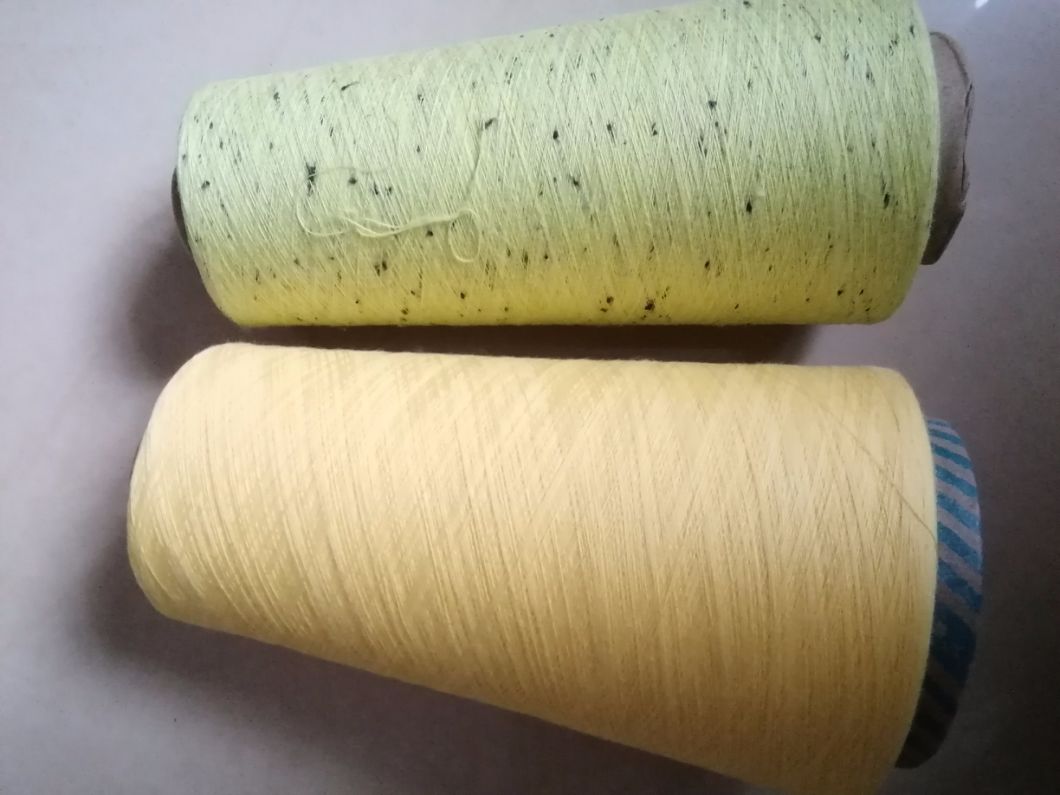 Recycled Polyester Combed Cotton Blenched Yarn