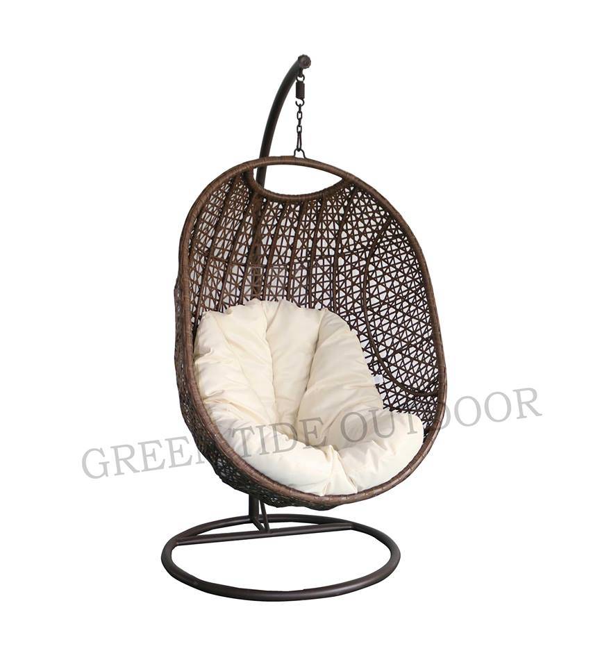 Patio Outdoor Wicker/Rattan Egg Chair