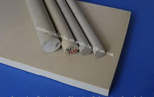 Continuous Extrusion Engineering Plastic Materials Peek Rod Peek Sheet