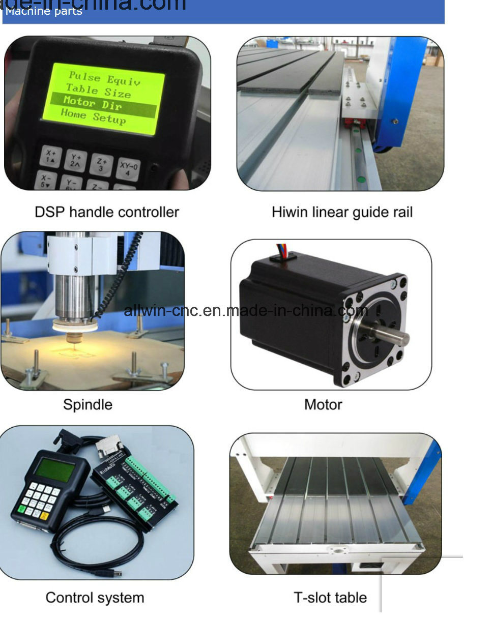 Mini 6090 CNC Router Engraving Machine Ce Approved