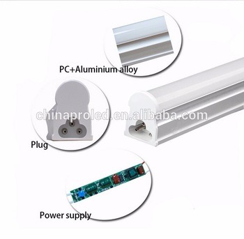 T5 Integrated LED Tube Light 2700- 6500K 9W Integrated 600mm 0.6m 2FT LED Tube Lamps