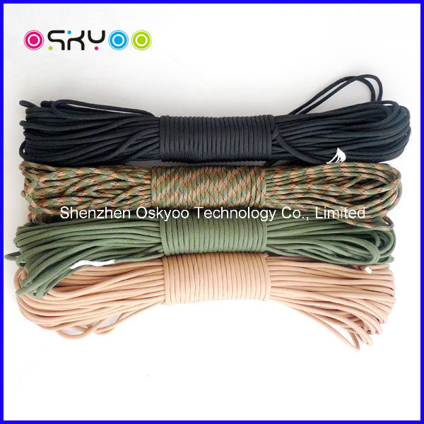 7 Core Rope Braided Nylon Paracord Survival Bracelet