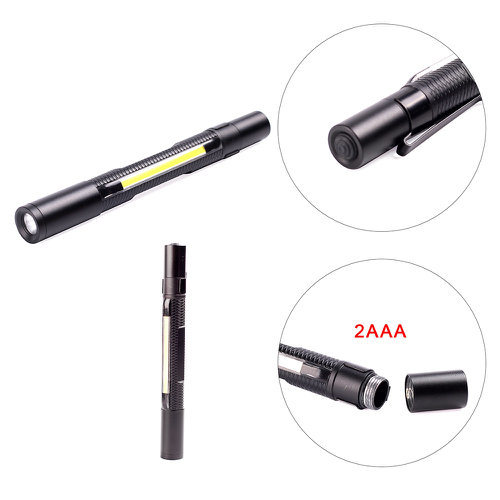 Aluminum COB LED Flashlight (11-1H1801)