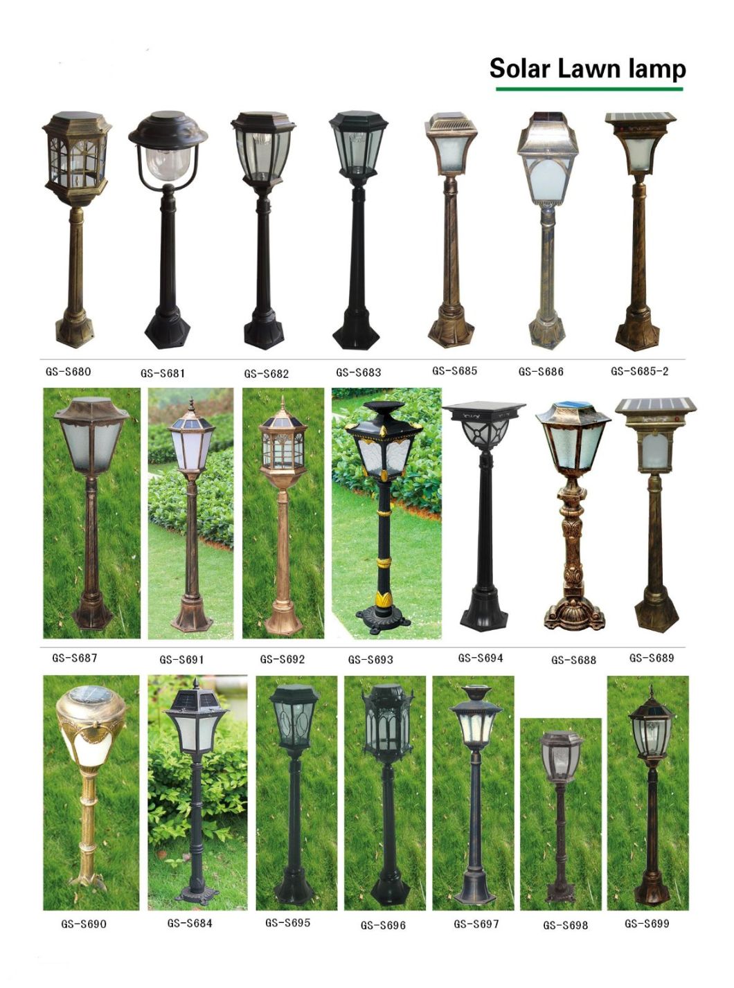 Hot Selling Cheap Small Plastic Outdoor Garden Pathway Yard Pillar Light LED Solar Light