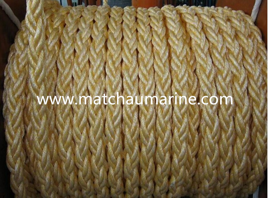 12 Strands PP Marine Mooring Rope Line