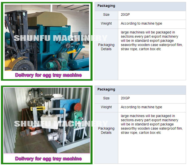 High Speed Capacity 2000pic/H Paper Plate Egg Tray Carton Making Machine