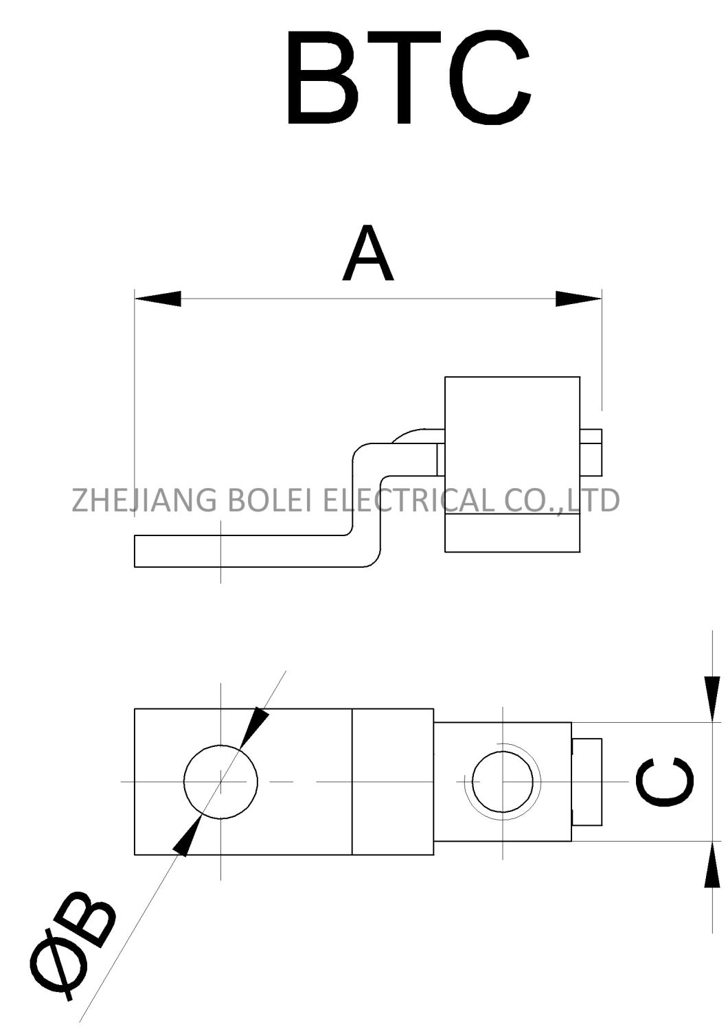 Red Copper Clamp Fitting Connector Earth Bonds Clamps