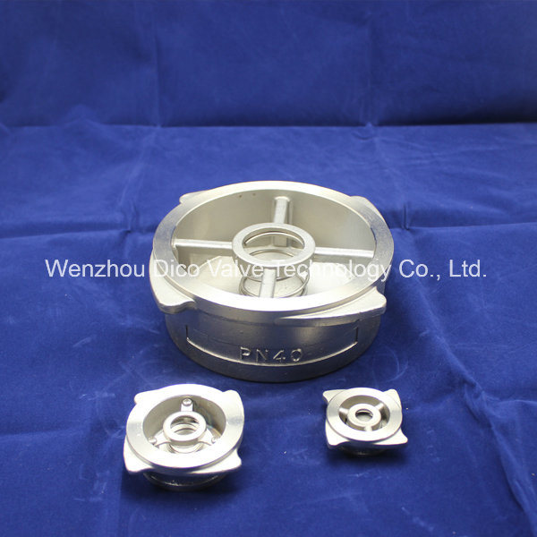 Wafer Dual Plate Double Flange Type Check Valve