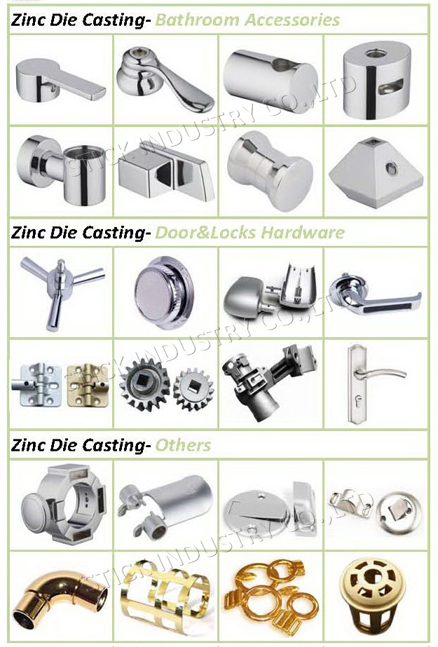 Factory Customized Precision Alloy Zamak Die Casting Part