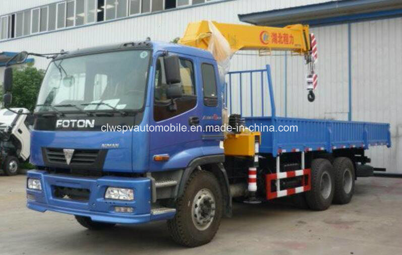 China 6X4 Crane on Truck 8 Tons Truck with Crane for Sale