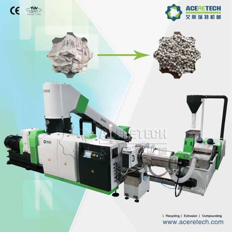 PLC Control Plastic Recycling Washing Machine for PE/PP/Pet