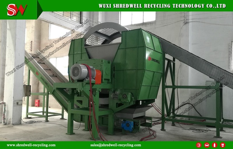 Double Shaft Crusher for Recycling Scrap Car/Steel/Auminum/Iron