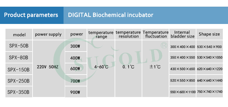 Laboratory Digital Biochemical Incubator