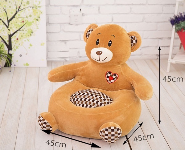 Stuffed Bear Plush Kids Toy Chair Tatami Doll Sofa Lounge