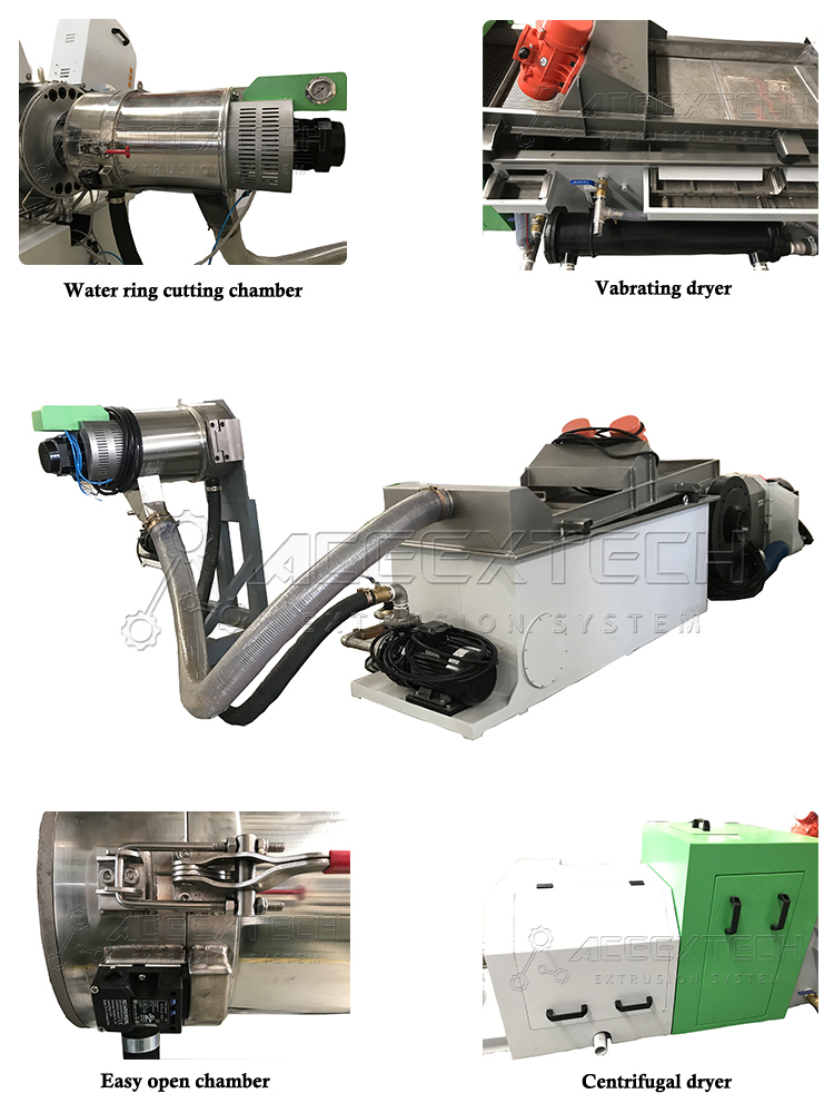 Plastic Raffia Granules Making System