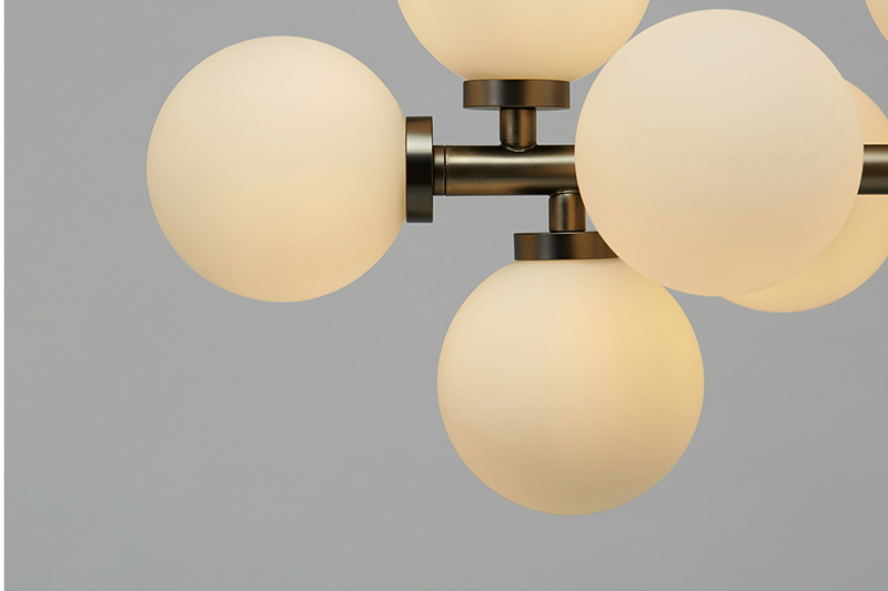 16head Glass Ball Pendant Lamp Modern Decorative Glass Pendant Light