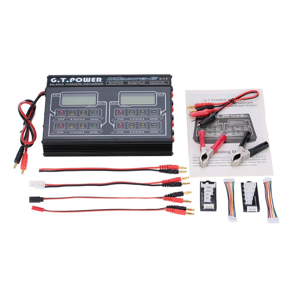 911120- Xdrive-6 4*60W Liio/Lipo/Life/NiMH/NiCd Battery Balance Charger/Discharger