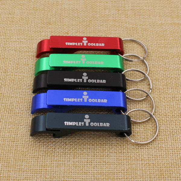 Cheapest Promotional Gifts Keychain Can Opener/Aluminum Beer Bottle Opener