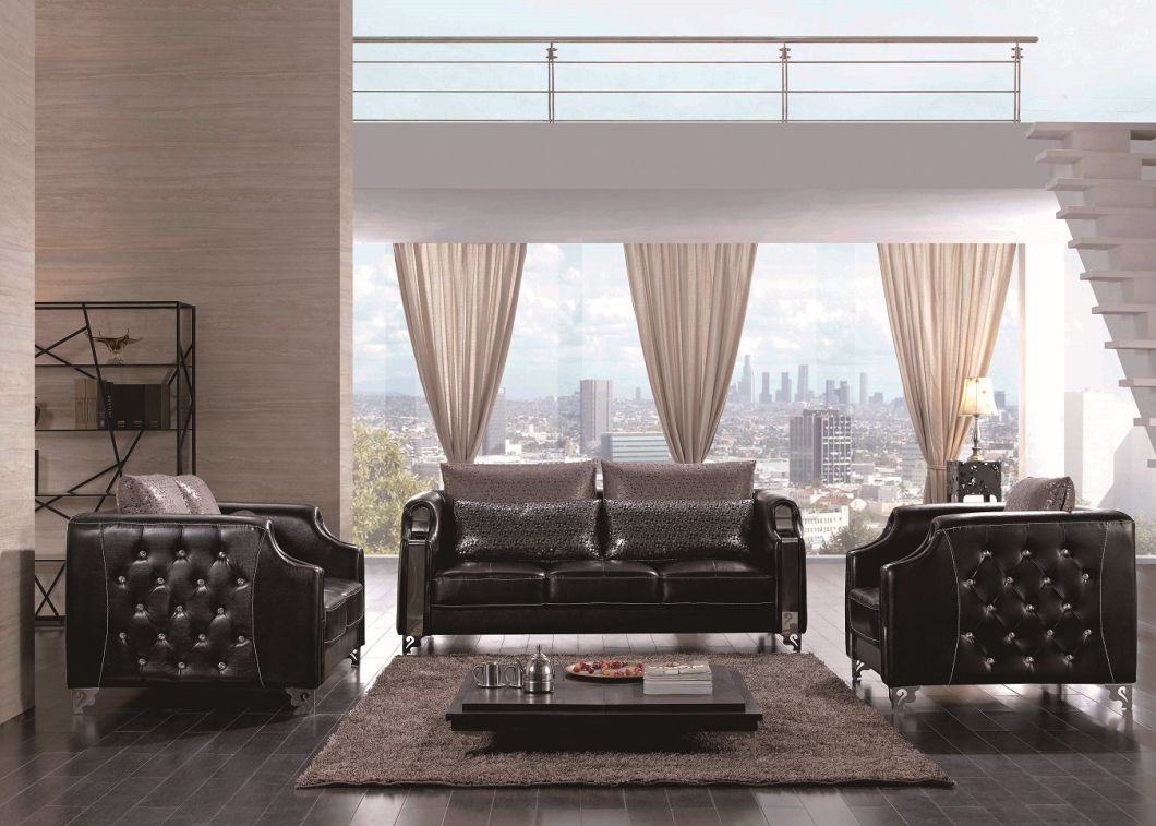 Sectional Modern European Luxury Leather Sofa