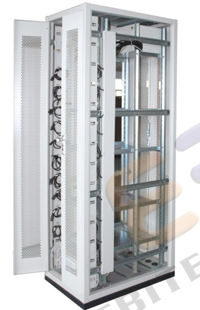 IP20 19'' Cabinet Electrical Data Rack with Wiring Cable Tray