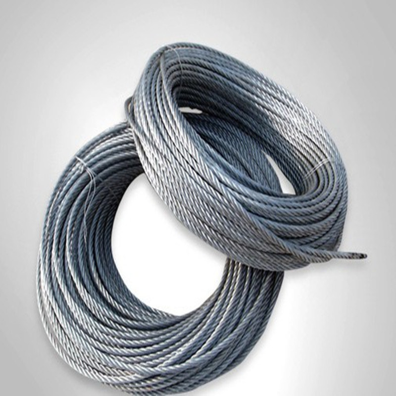 High Carbon Steel Ungalvanized Wire Rope