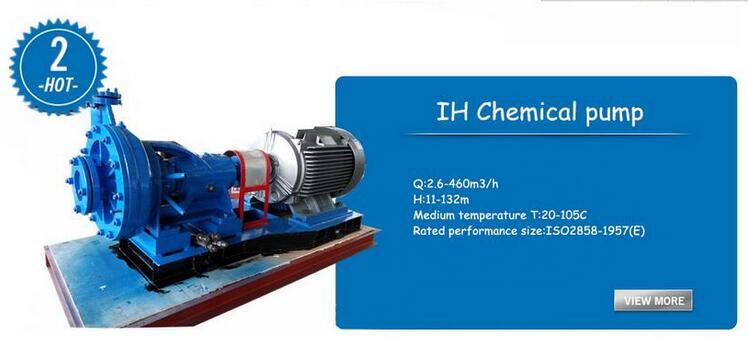 Ih Ss Centrifugal Chemical Oil Circulating Pump