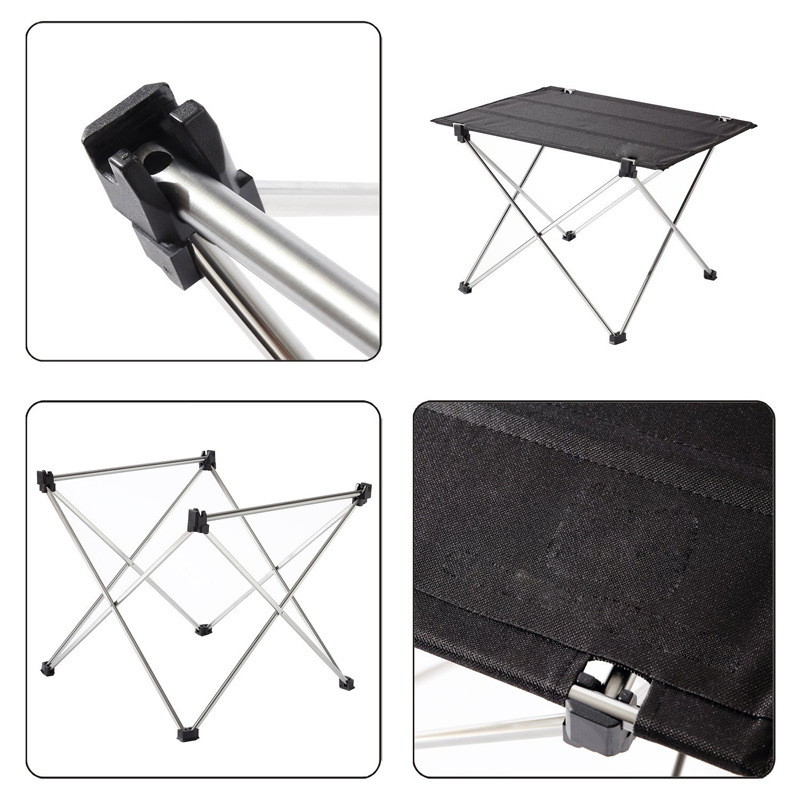 EL Indio Ultralight Portable Folding Table Compact Roll up Tables with Carrying Bag for Outdoor Camping Hiking Picnic