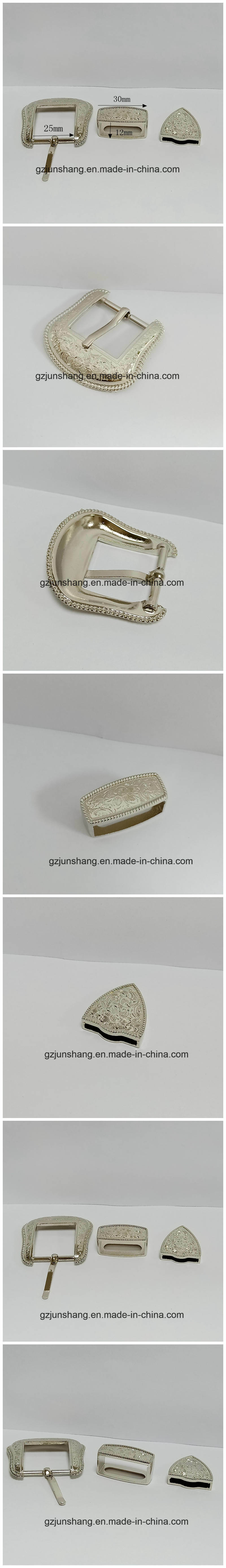 China Style 3 Pieces Belt Buckles for Belt, Handbags Ornment