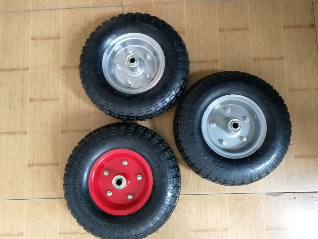 4.00-6 Rubber Tyre 13 Inch Pneumatic Rubber Wheel