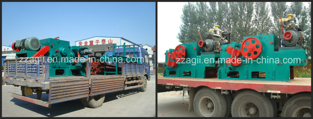 Ce Approved China Supplier Hot Sale Drum Wood Chipper Shredder