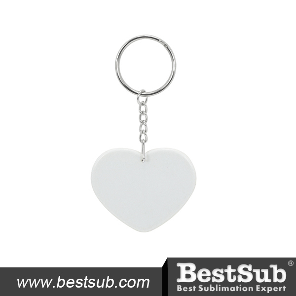 Plastic Keychain (Heart) (PYA018)