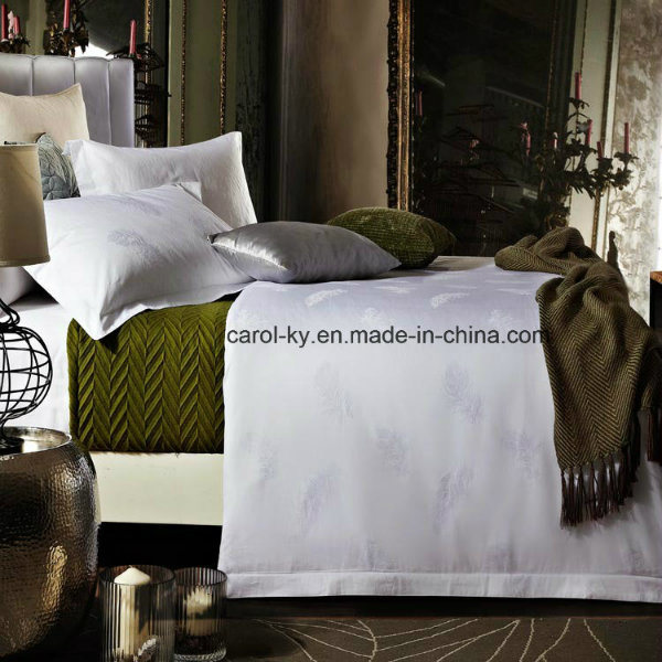 Jacquard Cotton Bed Sheet Hotel Bed Linen