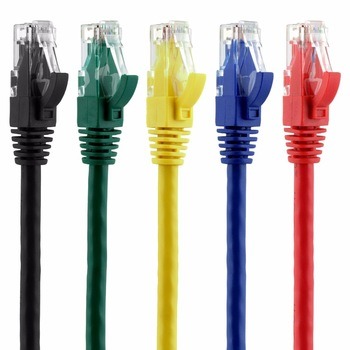 Computer High Speed 8p8c RJ45 Connector Cat5e UTP Bare Copper Patch Cable