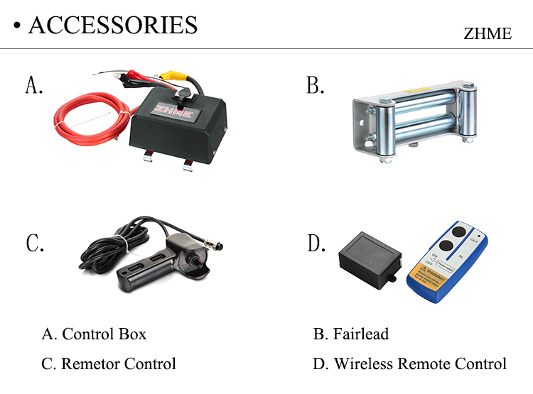 for Jeep off Road 10000lbs Electric Truck Winch
