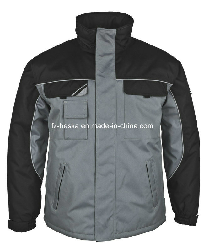 Custom Workwear Mens Waterproof Jacket Winter Parka