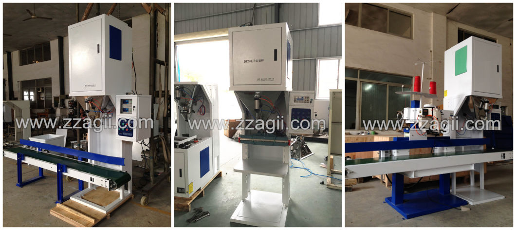Granular Material Salt Sugar Bagging System Weighing Packaging Machine