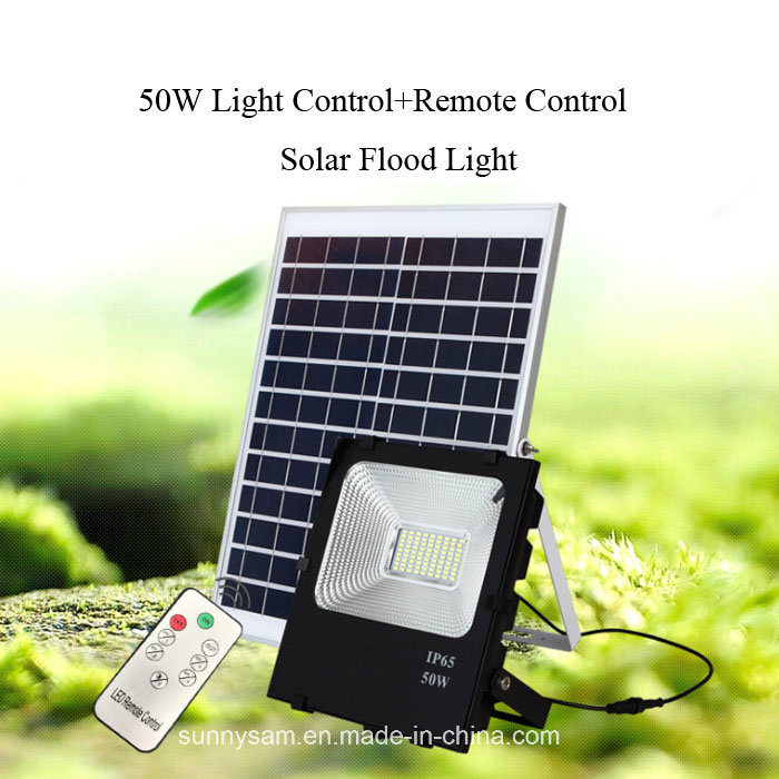 10W/ 20W/ 30W/ 50W/ 100W Outdoor Security Solar Flood Light IP65 Waterproof Solar Flood Light with Remote Control