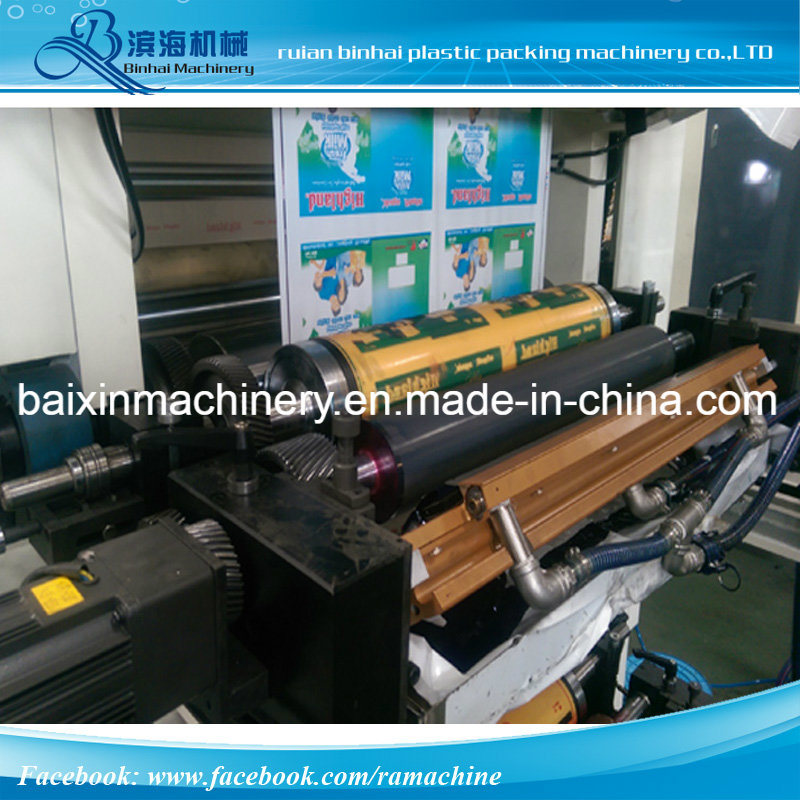 4 Color PE Coated/Kraft Paper/Paper Cup Flexographic Printing Machine