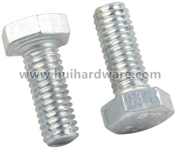 Carbon Steel Gr4.8 Hex Bolt M8 Factory