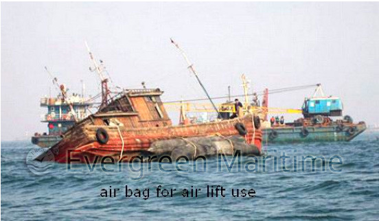 Boat Ship Marine Salvage Air Bags for Air Lift Use