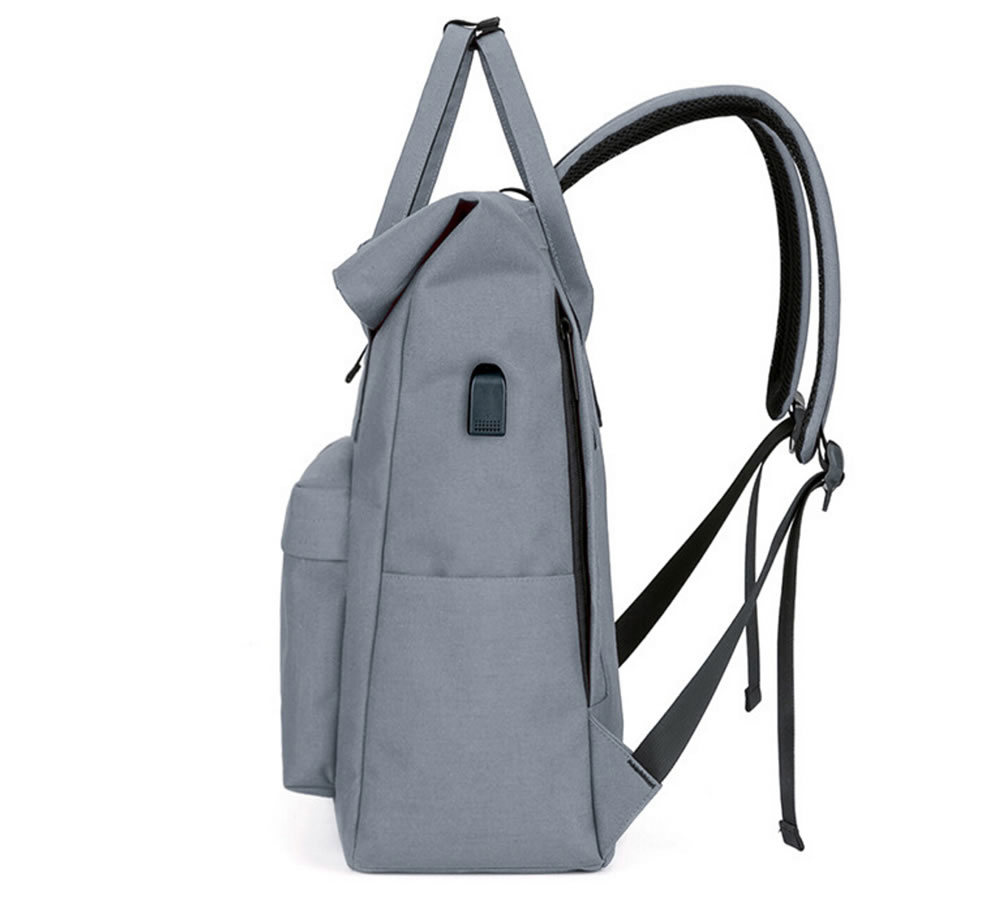 Fashion Korean Style Outdoor Nylon Leisure Travel Laptop Backpack