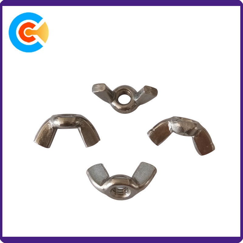 Carbon Steel M6 Lock Wing Nut Wing Nuts Butterfly Nut