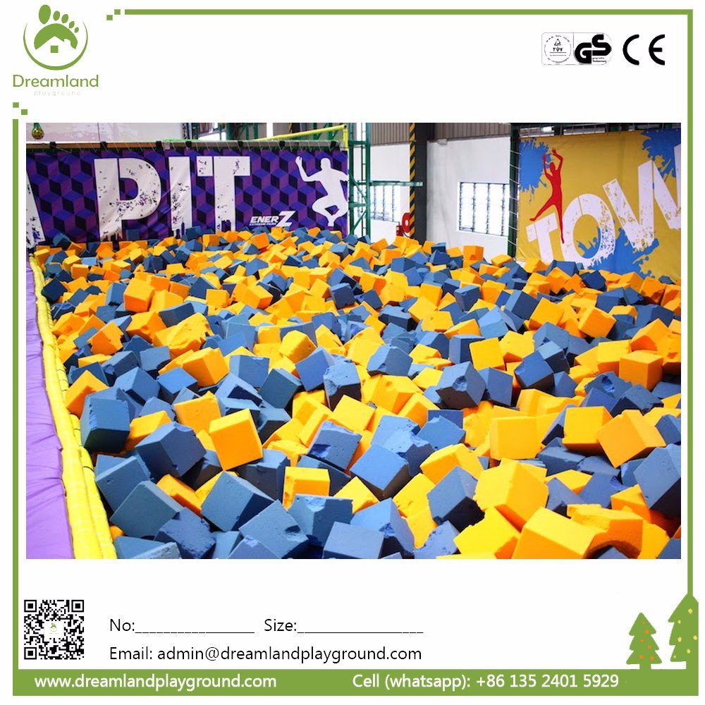 Trampoline Park Polyurethane Indoor Foam Pit Blocks