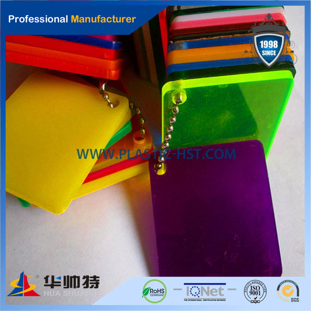 2mm-100mm Colored Cast Acrylic PMMA Sheet