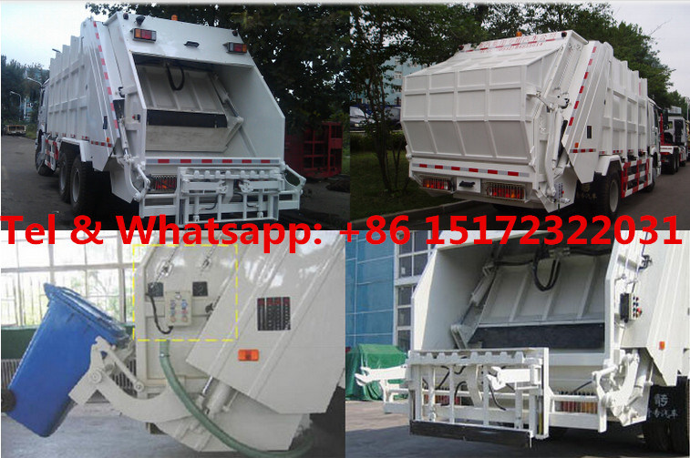 HOWO 12m3 Garbage Compression Refuse Compactor Truck