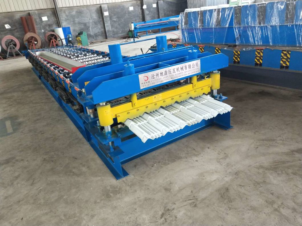 Dixin Automatic Glazed Tile Roof Roll Forming Machine Made in China with Good Price