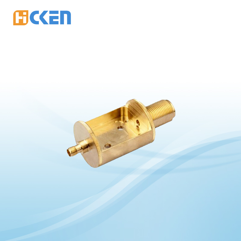 Precision Machined Brass Communication Adapter Brass Parts
